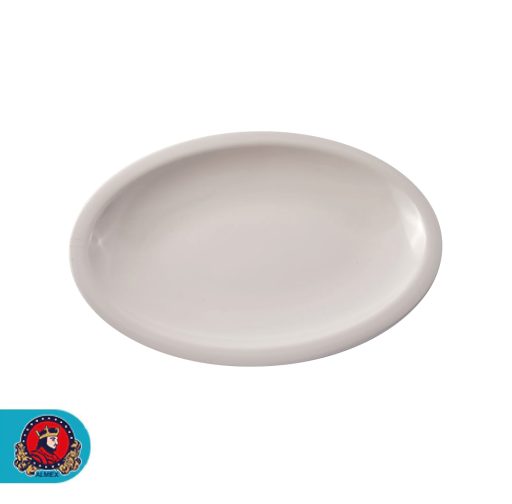 Plato Ovalado 9? Beige Melamina 004-008-103