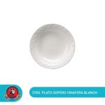 Plato Sopero Vinafera Blanch
