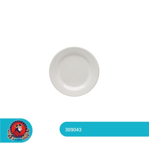 Plato Trinche 16 cms. Blanco Glacial 310029