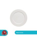 Plato Trinche Blanco Glacial