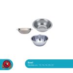 Bowl Uso Rudo Acero Inoxidable