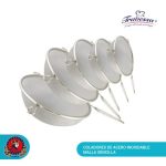 Coladores de Acero Inoxidable Malla Sencilla