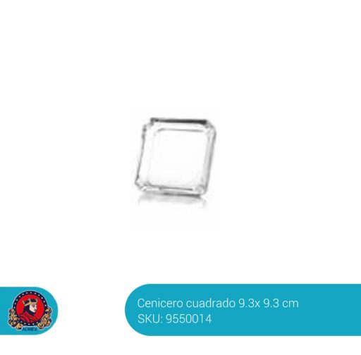 Cenicero Cuadrado 952