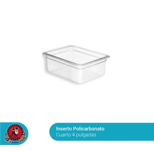 Inserto Policarbonato Cuarto 4? 1/4X10 058-003-011