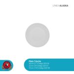 Plato Trinche REGINA SEMI MATTE ALASKA 28 cms