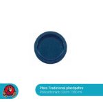 Plato Taquero Tradicional Plastipeltre 22 cms.