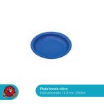 Plato Hondo Chico Polipropileno 250 mls.