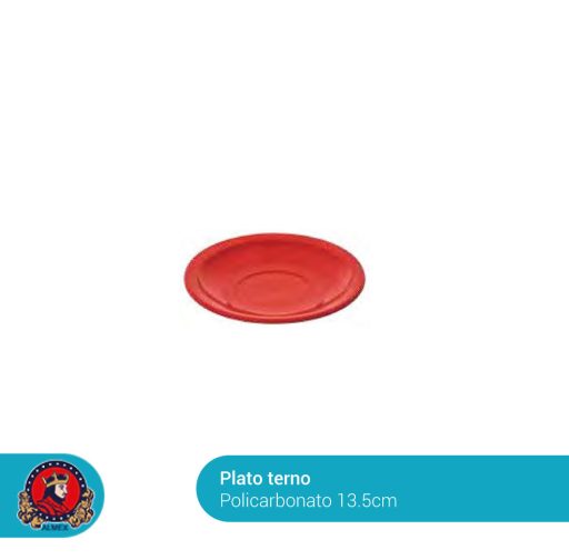 Plato Terno Polipropileno