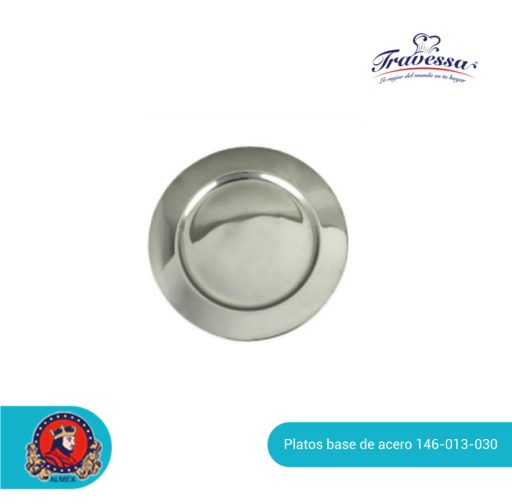 Platos de Base Acero 146-013-030