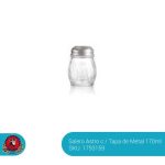 Salero Astro con Tapa de Metal 170 ml 5468