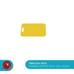 Tabla Euro Chica 24.5 cms. x 16.5 cms.