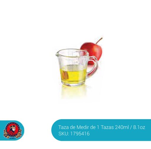 Taza de Medir de 1 Taza 240 ml 320