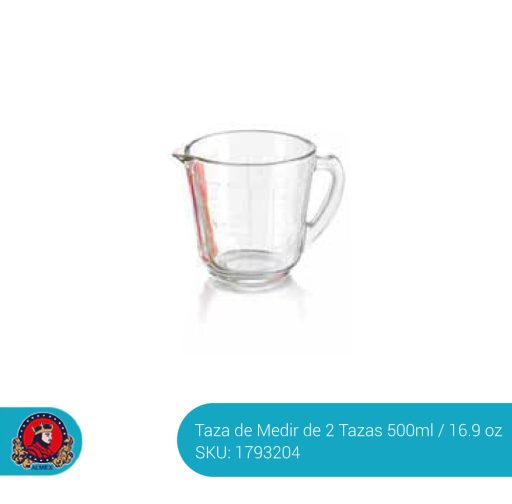 Taza de Medir de 2 Tazas 500 ml 321