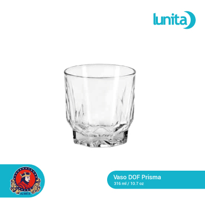 A-5 Vaso DOF Prisma 9014 CAJA 20 PIEZAS