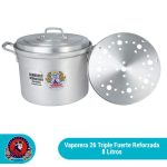 Vaporera No. 26 de 8 lts. triple fuerte reforzado uso rudo