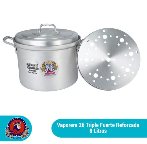 Vaporera No. 26 de 8 lts. triple fuerte reforzado uso rudo