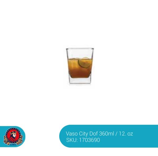 Vaso Dof City 360 ml 6242 12oz